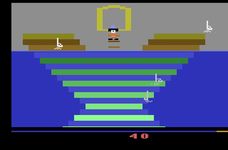 une photo d'Ã©cran de Sorcerer s Apprentice sur Atari 2600